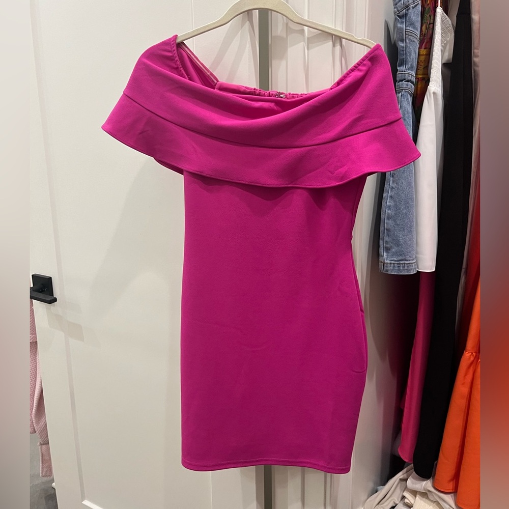 KARLIE off the shoulder dress